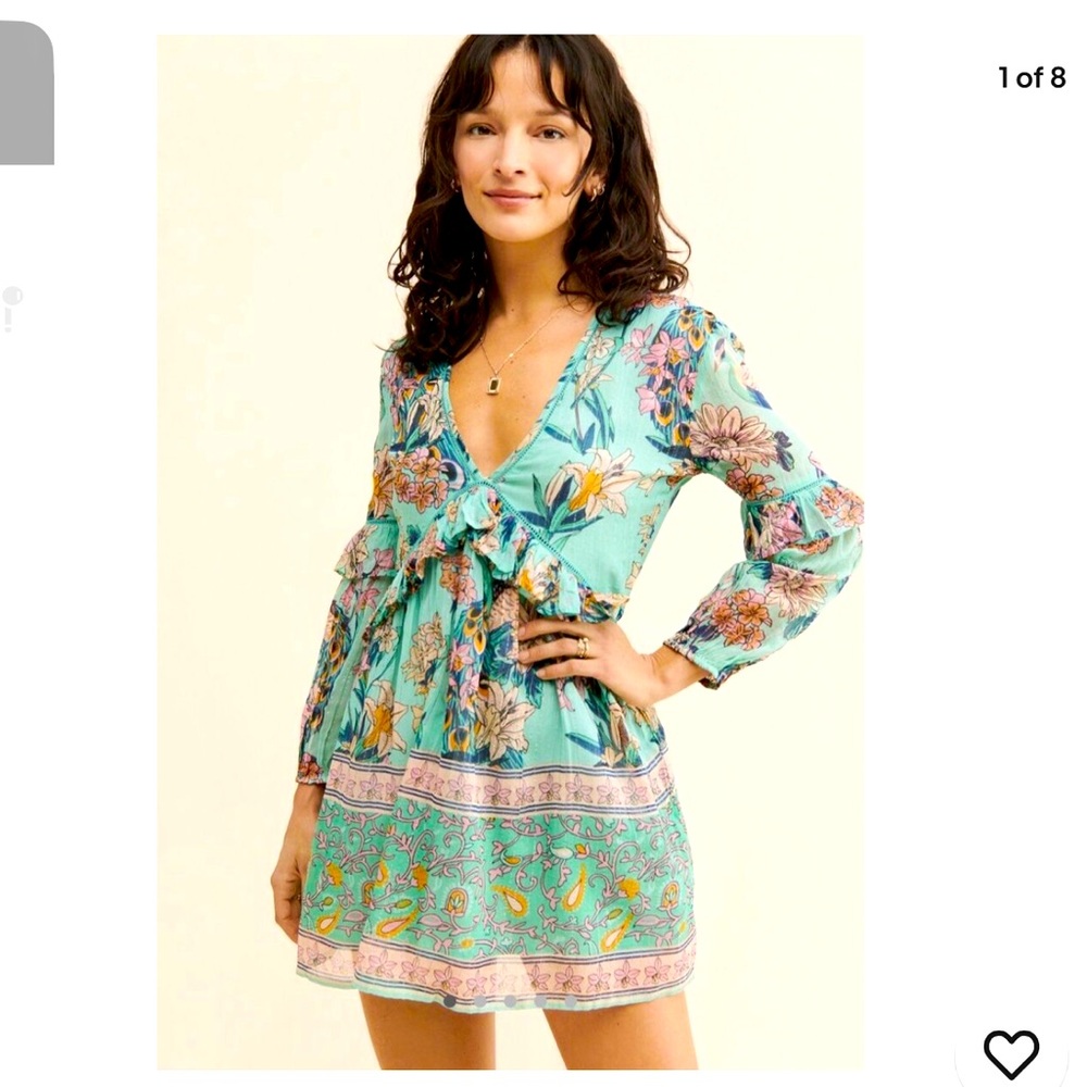 NWOT Anthropologie Raga Dress Boho Style